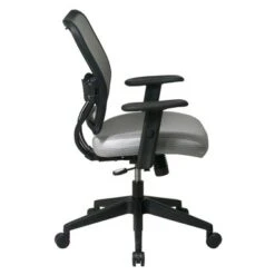 Deluxe Chair With Shadow Fabric Seat - Grey -Felloweis Store 02d37a5e 078a 4332 bc7b ba22101c1412
