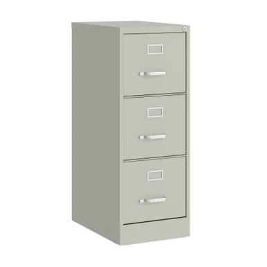 Hirsh 22-in Deep 3 Drawer, Letter Width, Vertical File Cabinet - Beige 5 Hirsh 22-in Deep 3 Drawer, Letter Width, Vertical File Cabinet - Beige - Image 5