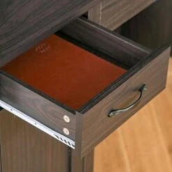 HOMCOM Computer Desk With Cable Management Home Office Workstation With Storage Shelves Drawers Cabinets - Coffee 31 HOMCOM Computer Desk With Cable Management Home Office Workstation With Storage Shelves Drawers Cabinets - Coffee -Felloweis Store 03a539ec 7d30 4045 a9d9 6ac8f05d08c9