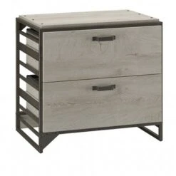 Lateral File Cabinet In Rustic Grey - Grey 36 Lateral File Cabinet In Rustic Grey - Grey -Felloweis Store 062e7695 15b4 483d 8eca 9c199fd248a1