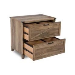 Oxford 2-Drawer Lateral File Cabinet - Oak -Felloweis Store 081680a7 57d7 49cc bafd b00523df35d6