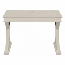 Homestead 48W Writing Desk By Bush Furniture - Driftwood Gray -Felloweis Store 0865186e c904 4d30 a909 a773e439f05f