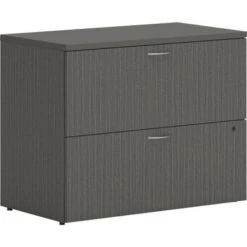 HON Mod HLPLLF3620L2 Slate Teak Lateral File - Grey