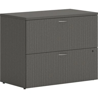 HON Mod HLPLLF3620L2 Slate Teak Lateral File - Grey 1 HON Mod HLPLLF3620L2 Slate Teak Lateral File - Grey