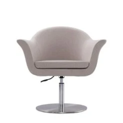 Voyager Swivel Adjustable Accent Chair - Barley