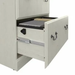 Bush Furniture Saratoga Lateral File Cabinet In Harvest Cherry - Grey -Felloweis Store 0a3918dc 7a47 4156 8cc5 1d478b76e2a5