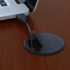 Series C 72W Bow Front Desk With Drawers By Bush Business Furniture - Mahogany -Felloweis Store 0c36468b 1de9 4508 8563 e0a1a85e4f59