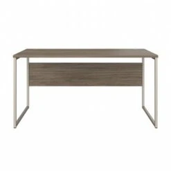 Hybrid 60W X 30D Computer Table Desk By Bush Business Furniture - Platinum Gray -Felloweis Store 0cba5b79 e5b2 45e4 bdb6 1295284c459b