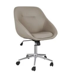 Porthos Home Hayes Swivel Office Chair, Chrome Base, PU Leather - Brown 32 Porthos Home Hayes Swivel Office Chair, Chrome Base, PU Leather - Brown -Felloweis Store 0d3c238d bae9 4fdc 8cb2 581c3048fd51