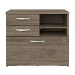 Hybrid Office Storage Cabinet With Drawers By Bush Business Furniture - Black Walnut 23 Hybrid Office Storage Cabinet With Drawers By Bush Business Furniture - Black Walnut -Felloweis Store 0dda7c3b 88ee 4021 a9c0 4795701bd640