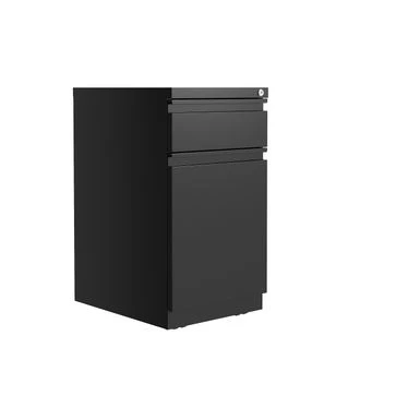 Hirsh 20-inch Deep Mobile Pedestal File 2-Drawer Box-Backpack With Full Width Pull, Black - Black - Letter 1 Hirsh 20-inch Deep Mobile Pedestal File 2-Drawer Box-Backpack With Full Width Pull, Black - Black - Letter