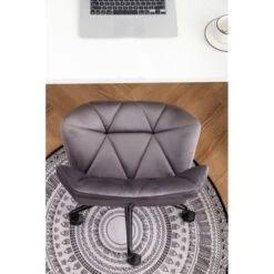 Roundhill Furniture Eldon Diamond Tufted Adjustable Swivel Office Chair - Grey 27 Roundhill Furniture Eldon Diamond Tufted Adjustable Swivel Office Chair - Grey -Felloweis Store 11bf2669 1bd7 4f2a a290 b99492d9b3fc