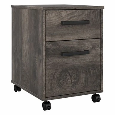 City Park 2 Drawer Mobile File Cabinet By Kathy Ireland Home - Driftwood Gray 15 City Park 2 Drawer Mobile File Cabinet By Kathy Ireland Home - Driftwood Gray - Image 15