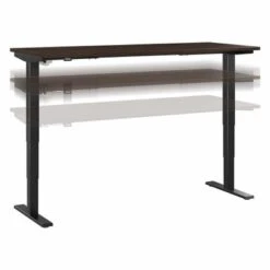Move 40 Series 72W X 30D Adjustable Desk By Bush Business Furniture - White -Felloweis Store 194c4e52 a90a 4320 a108 1b2f6a04f4a3