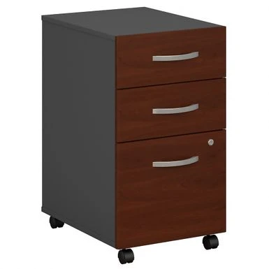 Series C 3 Drawer Mobile File Cabinet By Bush Business Furniture - Mocha Cherry 10 Series C 3 Drawer Mobile File Cabinet By Bush Business Furniture - Mocha Cherry - Image 10