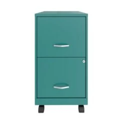 Space Solutions 18" 2 Drawer Mobile Smart Vertical File Cabinet, Teal - Yellow - Letter 20 Space Solutions 18" 2 Drawer Mobile Smart Vertical File Cabinet, Teal - Yellow - Letter -Felloweis Store 1b3106c3 2b6d 490a 9ffa 7821e243c0de