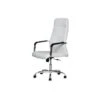 Abbyson Pella Adjustable Office Chair - White