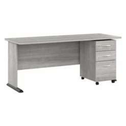 Studio A 72W Computer Desk With Drawers By Bush Business Furniture - Storm Gray 22 Studio A 72W Computer Desk With Drawers By Bush Business Furniture - Storm Gray -Felloweis Store 1c1e5b02 f85a 473b 94f0 4924fd516668