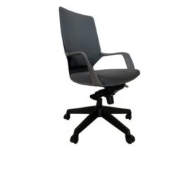 Rye Studio Talla Upholstered Executive Modern Office Chair - Black High Back -Felloweis Store 1eab5c48 3110 4caa a69f daad374cc7ba