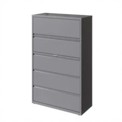 Hirsh 42 In Wide, 5 Drawer, HL8000 Series, Arctic Silver - Grey -Felloweis Store 1ed4a27b 066b 4604 adcf d936ea6f9687