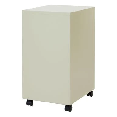 Metal File Cabinet - Tan W/Casters 16 Metal File Cabinet - Tan W/Casters - Image 16