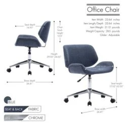 Porthos Home Orli Office Chair, PU Or Fabric Upholstery, Contoured Back/Seat - Black - PU 31 Porthos Home Orli Office Chair, PU Or Fabric Upholstery, Contoured Back/Seat - Black - PU -Felloweis Store 2327cb1f f261 4346 91b7 97f228f3a928