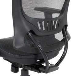 Managers Chair With Mesh Screen Seat And Back And Nylon Base - Chrome Base -Felloweis Store 26b9d714 44ad 40ef a9f2 ab50db0a78ce