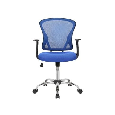 Porthos Home Cyrus Swivel Office Chair, Mesh Back, Adjustable Height - White 15 Porthos Home Cyrus Swivel Office Chair, Mesh Back, Adjustable Height - White - Image 15