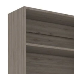 Compu Hutch Desk With 5 Open Shelves - Black -Felloweis Store 293fa09e 3e4c 4926 9aa7 2b9760f37b09