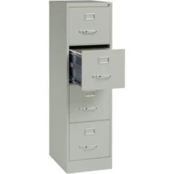 Porch & Den Tower Grove 52-inch Grey Vertical File Cabinet - Letter - Grey -Felloweis Store 294f90d7 348f 4810 9eac da9eff2cba40
