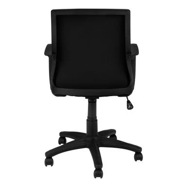 Office Chair/ Adjustable Height/ Swivel/ Ergonomic/ Armrests/ Computer Desk/ Work/ Metal/ Mesh/ Black/ Contemporary/ Modern 6 Office Chair/ Adjustable Height/ Swivel/ Ergonomic/ Armrests/ Computer Desk/ Work/ Metal/ Mesh/ Black/ Contemporary/ Modern - Image 6