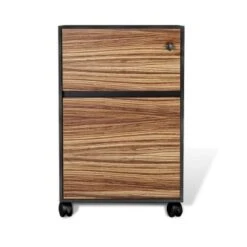 Rye Studio Luna Modern Mobile Executive File Cabinet - Brown -Felloweis Store 29e779b4 4cb3 4630 aac2 372b39b9b0f9