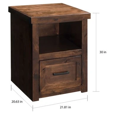 Carbon Loft 21" Fully Assembled Brown File Cabinet - WHISKEY - Letter 6 Carbon Loft 21" Fully Assembled Brown File Cabinet - WHISKEY - Letter - Image 6