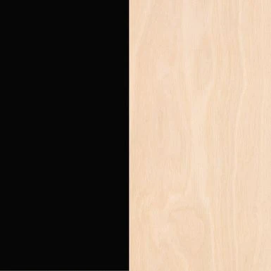 Nexera Atypik 2-Drawer Desk - Black 13 Nexera Atypik 2-Drawer Desk - Black - Image 13