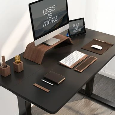 FlexiSpot 48"x24" Whole Piece Desktop Home Office Standing Desk Height Adjustabel Desk Computer Desk - Maple 3 FlexiSpot 48"x24" Whole Piece Desktop Home Office Standing Desk Height Adjustabel Desk Computer Desk - Maple - Image 3