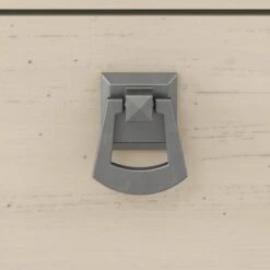 Salinas 55W Corner Desk With Lateral File Cabinet And 5 Shelf Bookcase - Grey -Felloweis Store 2ed6cb62 a179 4b9a 9735 7c12319d4447