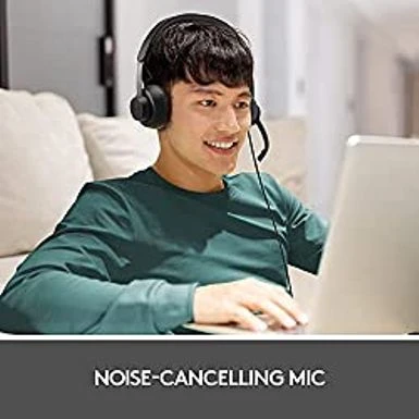 Logitech Zone 750 Wired On-Ear Headset With Advanced Noise-canceling Microphone, Simple USB-C And Included USB-A Adapter, Plug-and-Play Compatibility For All Devices 2 Logitech Zone 750 Wired On-Ear Headset With Advanced Noise-canceling Microphone, Simple USB-C And Included USB-A Adapter, Plug-and-Play Compatibility For All Devices - Image 2