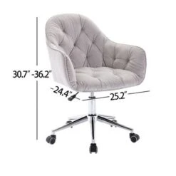 Hernals 32-36 Inch Velvet Contemporary Tufted Adjustable Home Office Chair By Corvus - Blue 25 Hernals 32-36 Inch Velvet Contemporary Tufted Adjustable Home Office Chair By Corvus - Blue -Felloweis Store 3257c015 f90e 4c70 8954 4e1a4ceffedb