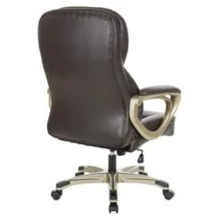 Bonded Leather Executive Office Chair - Espresso -Felloweis Store 3281e878 a1ec 4dad 8491 d86ee4648516