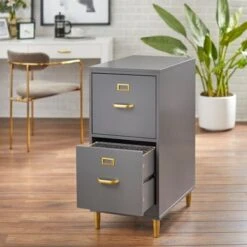 Carson Carrington Erfjord 2-drawer File Cabinet - Blush Pink -Felloweis Store 33e307b3 a246 4480 8261 d43b35e10563