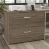 Hybrid 2 Drawer Lateral File Cabinet By Bush Business Furniture - Modern Hickory