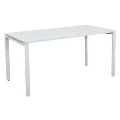 60-inch Writing Desk - White