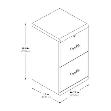 Alpine Vertical File - White 3 Alpine Vertical File - White - Image 3