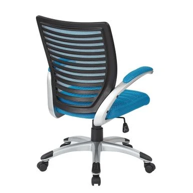 Mesh Seat And Screen Back Office Chair - Black 9 Mesh Seat And Screen Back Office Chair - Black - Image 9
