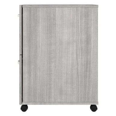 Studio A 2 Drawer Mobile File Cabinet By Bush Business Furniture - Platinum Gray 5 Studio A 2 Drawer Mobile File Cabinet By Bush Business Furniture - Platinum Gray - Image 5