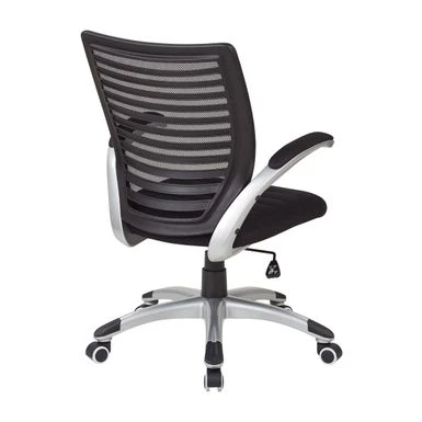 Mesh Seat And Screen Back Office Chair - Black 1 Mesh Seat And Screen Back Office Chair - Black