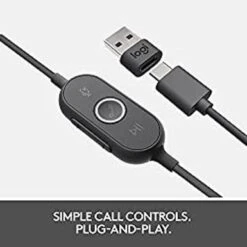 Logitech Zone 750 Wired On-Ear Headset With Advanced Noise-canceling Microphone, Simple USB-C And Included USB-A Adapter, Plug-and-Play Compatibility For All Devices 10 Logitech Zone 750 Wired On-Ear Headset With Advanced Noise-canceling Microphone, Simple USB-C And Included USB-A Adapter, Plug-and-Play Compatibility For All Devices -Felloweis Store 3a01d9c7 212c 4730 a69a 14678e8153fd