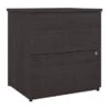 Ridgeley 28W 2 Drawer Lateral File Cabinet By Bestar. - Medium Gray Maple