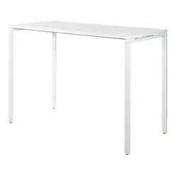 60" Wide Writing Desk In Black Or White - White 34 60" Wide Writing Desk In Black Or White - White -Felloweis Store 3bf03f66 0ad0 43ab 9c7a 5fbac170cdb9