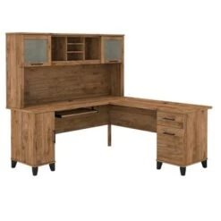 Somerset 71W L Shaped Desk With Hutch - Hansen Cherry 36 Somerset 71W L Shaped Desk With Hutch - Hansen Cherry -Felloweis Store 3db1ae32 202c 48e5 a77f 064d9be880b3